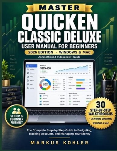 Quicken classic deluxe user - quicken,