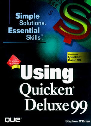 Using quicken stephen - quicken, 99,stephen